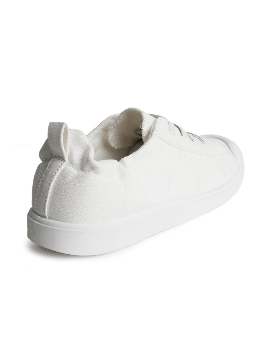 Taylor | White Sneakers by J.Adams – Don't Panic Shoes