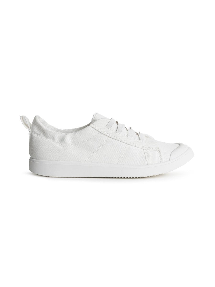 Taylor | White Sneakers by J.Adams – Don't Panic Shoes