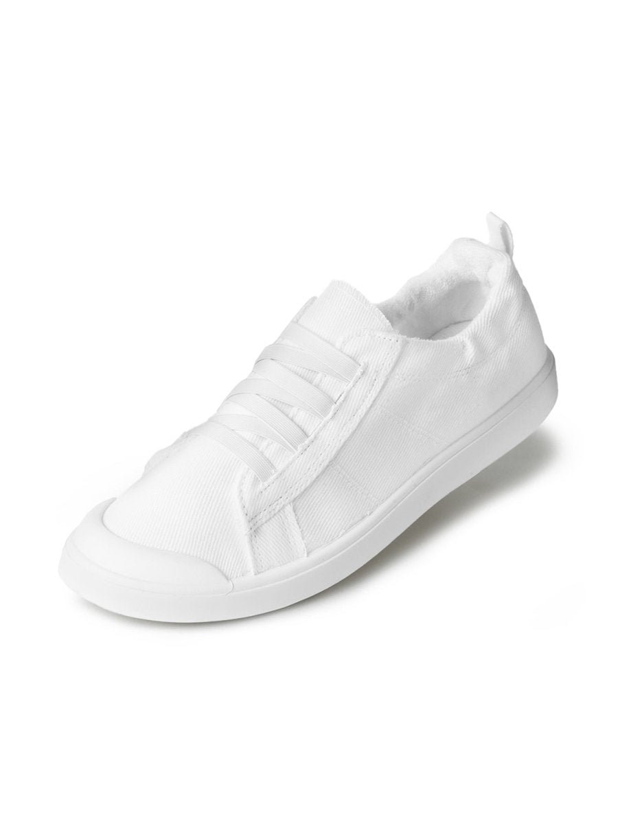 Taylor | White Sneakers by J.Adams – Don't Panic Shoes
