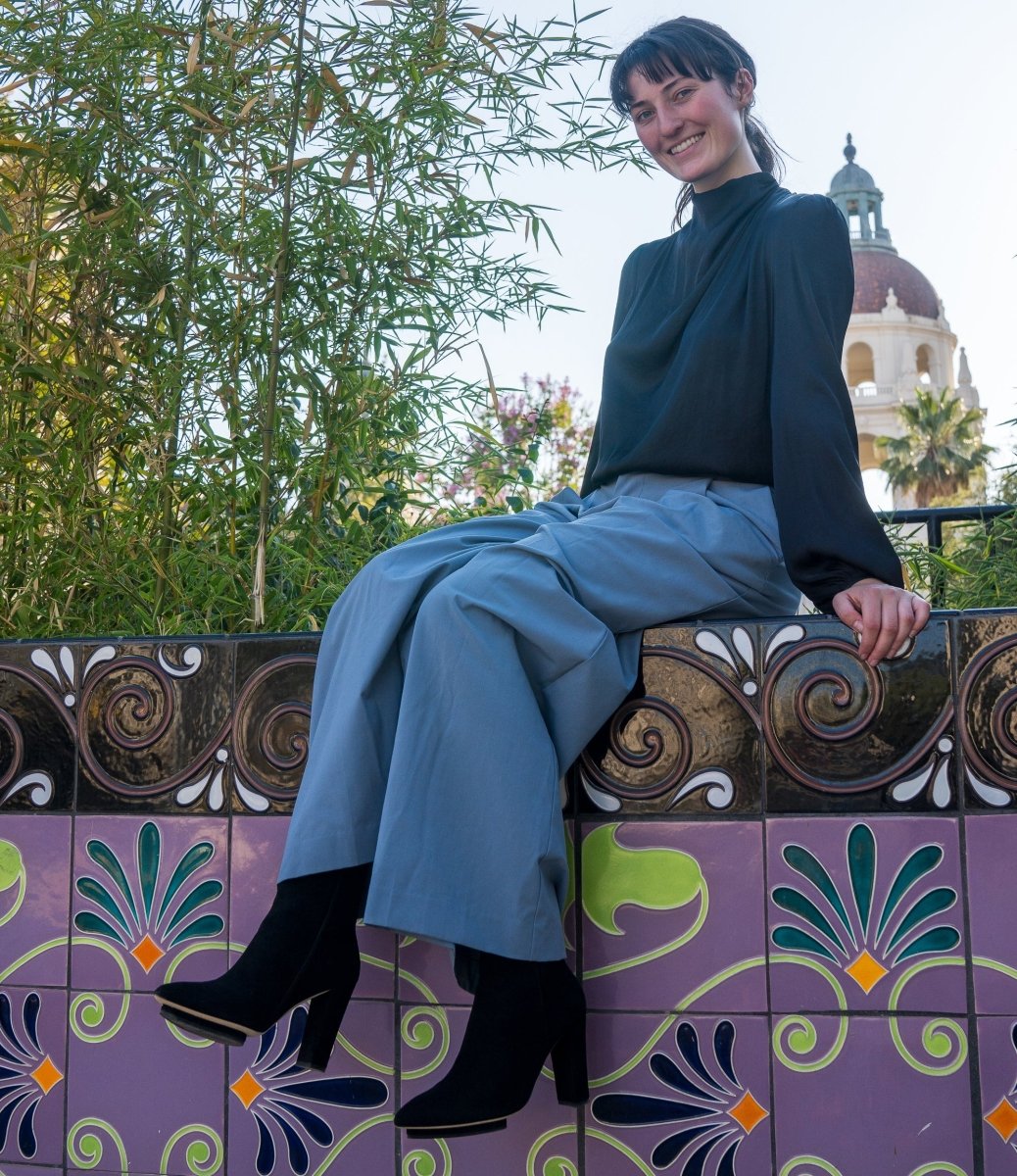 TereSa Ankle Bootie Women’s Black Suede Memory Foam 100mm Boots by Beautiisoles – Don't Panic Shoes