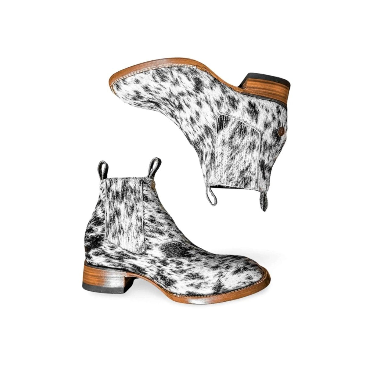 The Aurora Cowhide Boots – Size 10.5 Us by Stiefeld Boots – Don't Panic Shoes