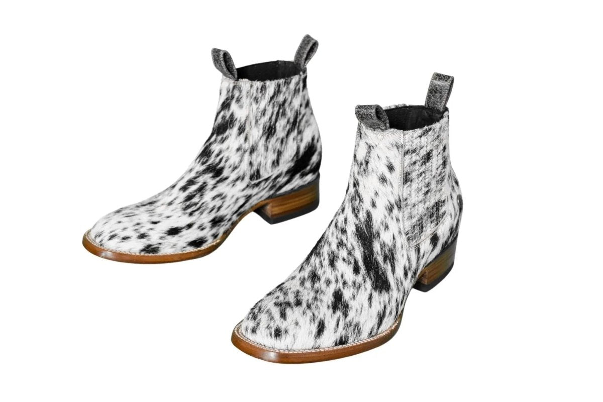 The Aurora Cowhide Boots – Size 10.5 Us by Stiefeld Boots – Don't Panic Shoes