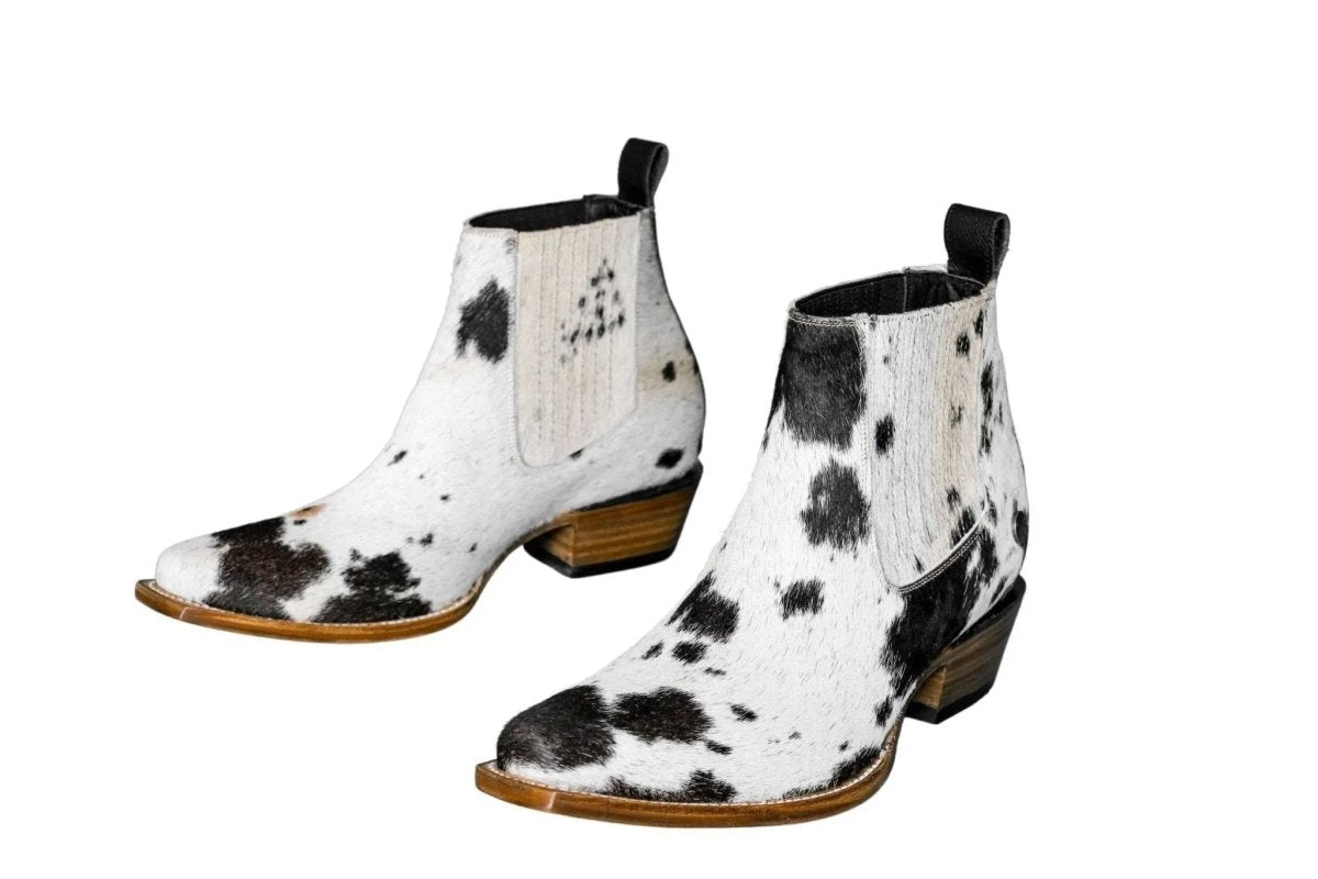 The Aurora Cowhide Boots – Size 10.5 Us by Stiefeld Boots – Don't Panic Shoes