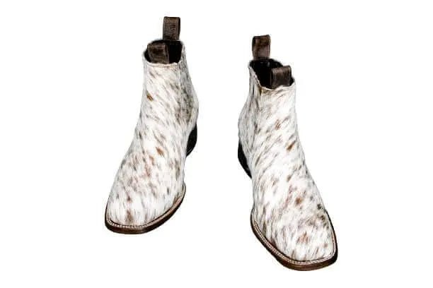 The Aurora Cowhide Boots – Size 10.5 Us by Stiefeld Boots – Don't Panic Shoes