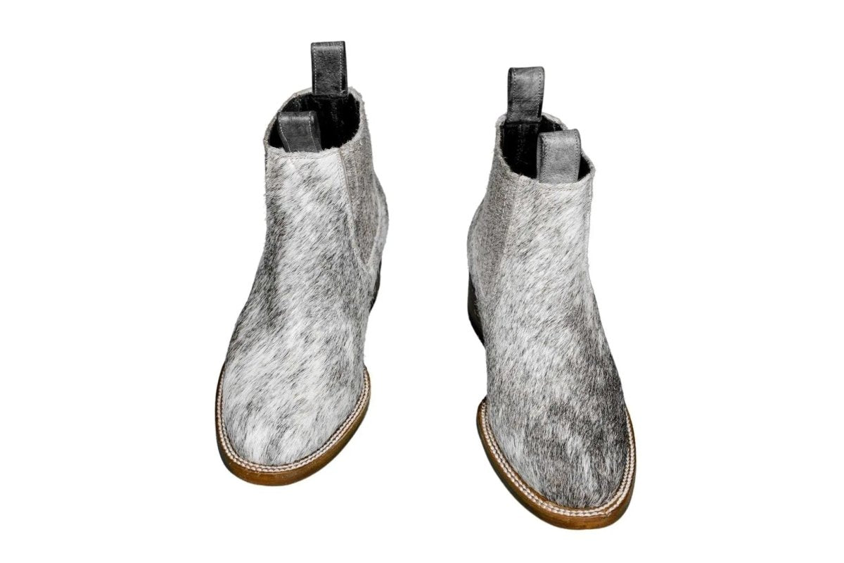 The Aurora Cowhide Boots – Size 5.5 Us by Stiefeld Boots – Don't Panic Shoes