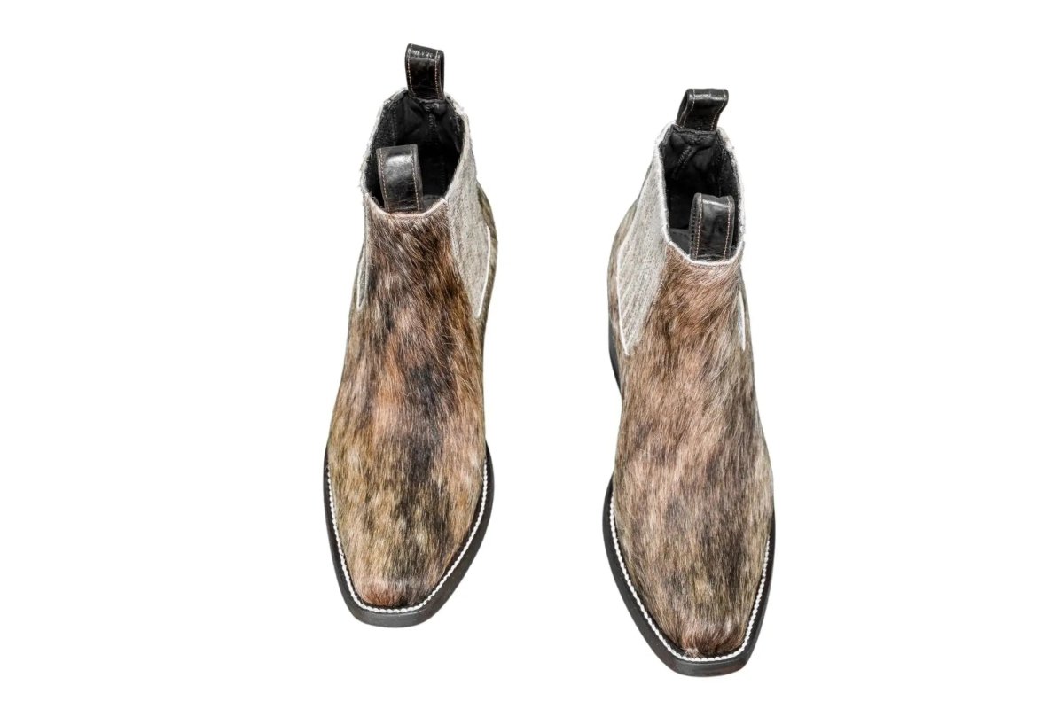 The Aurora Cowhide Boots – Size 6.5 Us by Stiefeld Boots – Don't Panic Shoes