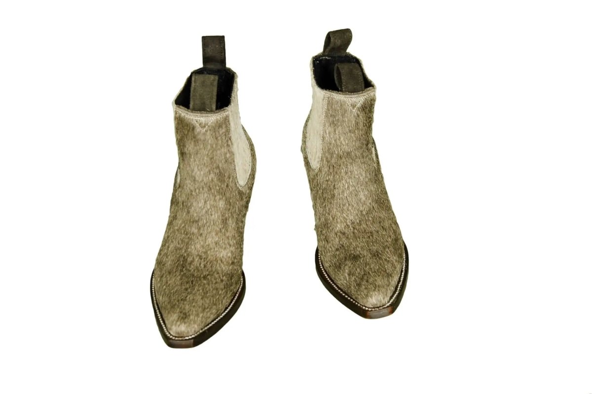 The Aurora Cowhide Boots – Size 6.5 Us by Stiefeld Boots – Don't Panic Shoes