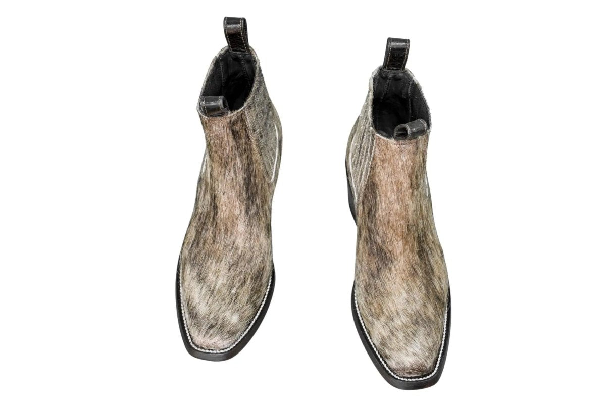 The Aurora Cowhide Boots – Size 7 Us by Stiefeld Boots – Don't Panic Shoes