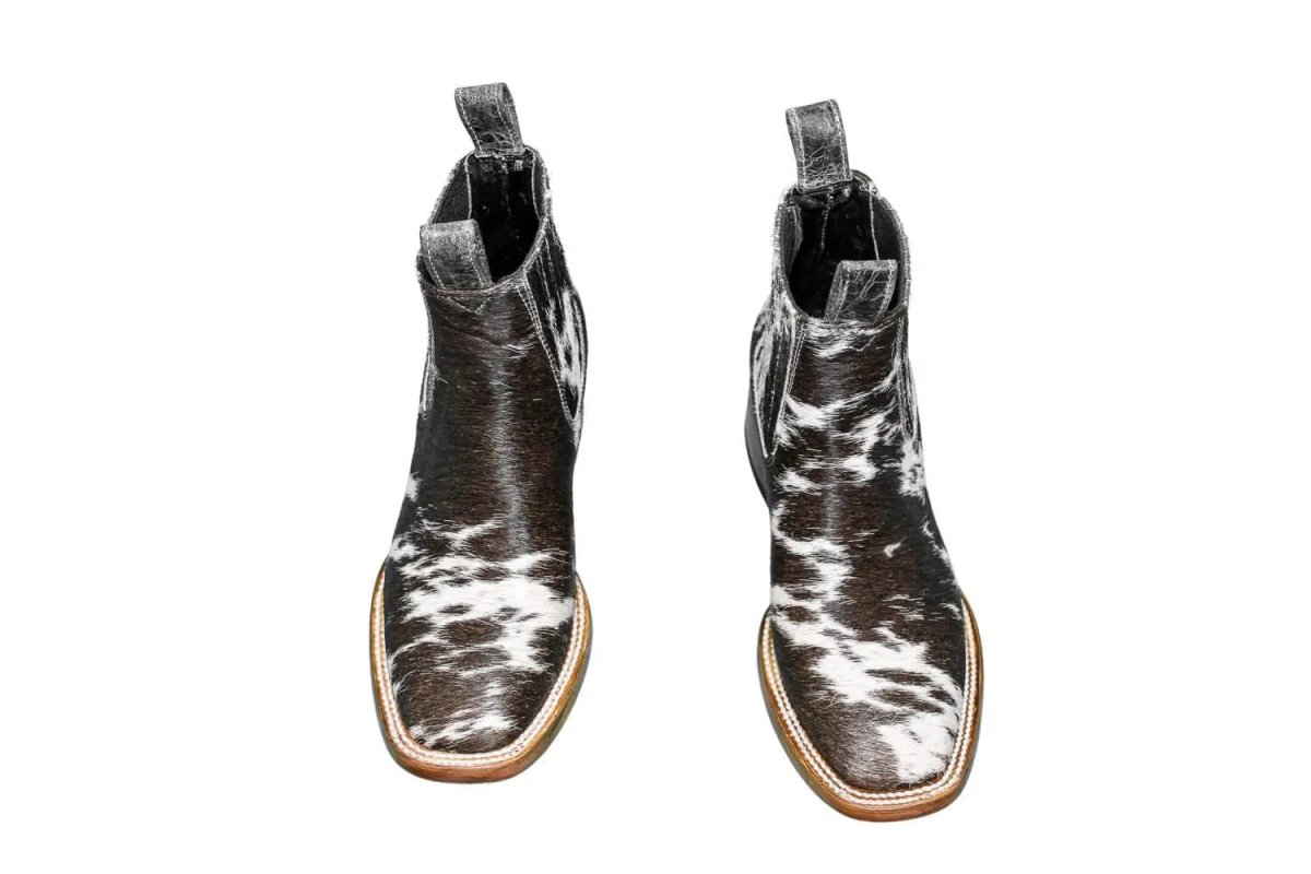 The Aurora Cowhide Boots – Size 7 Us by Stiefeld Boots – Don't Panic Shoes