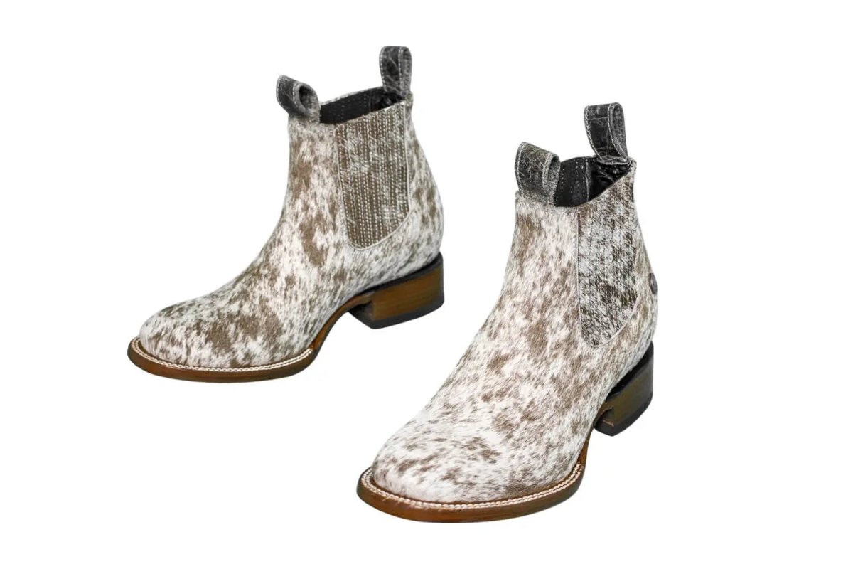 The Aurora Cowhide Boots – Size 7 Us by Stiefeld Boots – Don't Panic Shoes