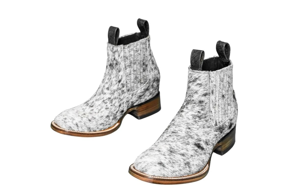 The Aurora Cowhide Boots – Size 7 Us by Stiefeld Boots – Don't Panic Shoes