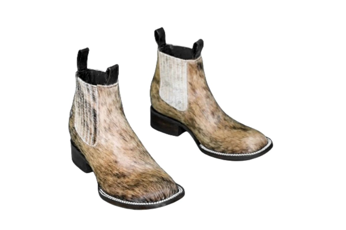 The Aurora Cowhide Boots – Size 7 Us by Stiefeld Boots – Don't Panic Shoes