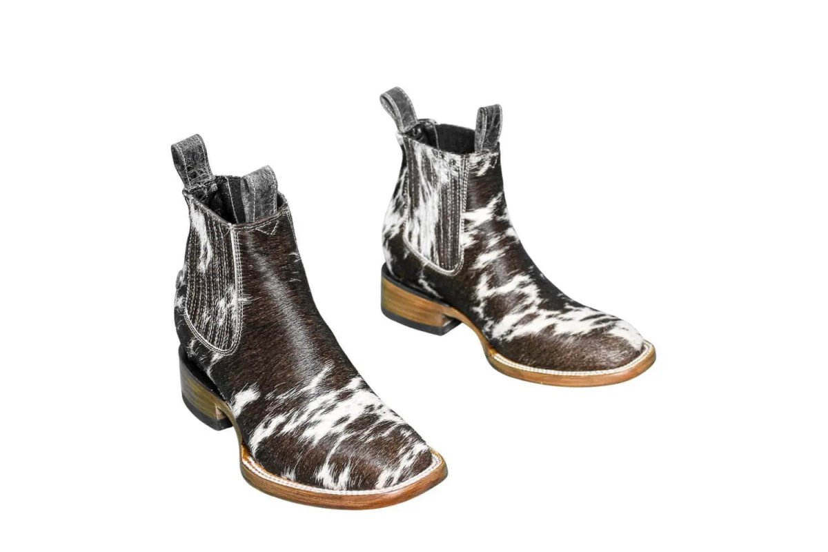 The Aurora Cowhide Boots – Size 7 Us by Stiefeld Boots – Don't Panic Shoes