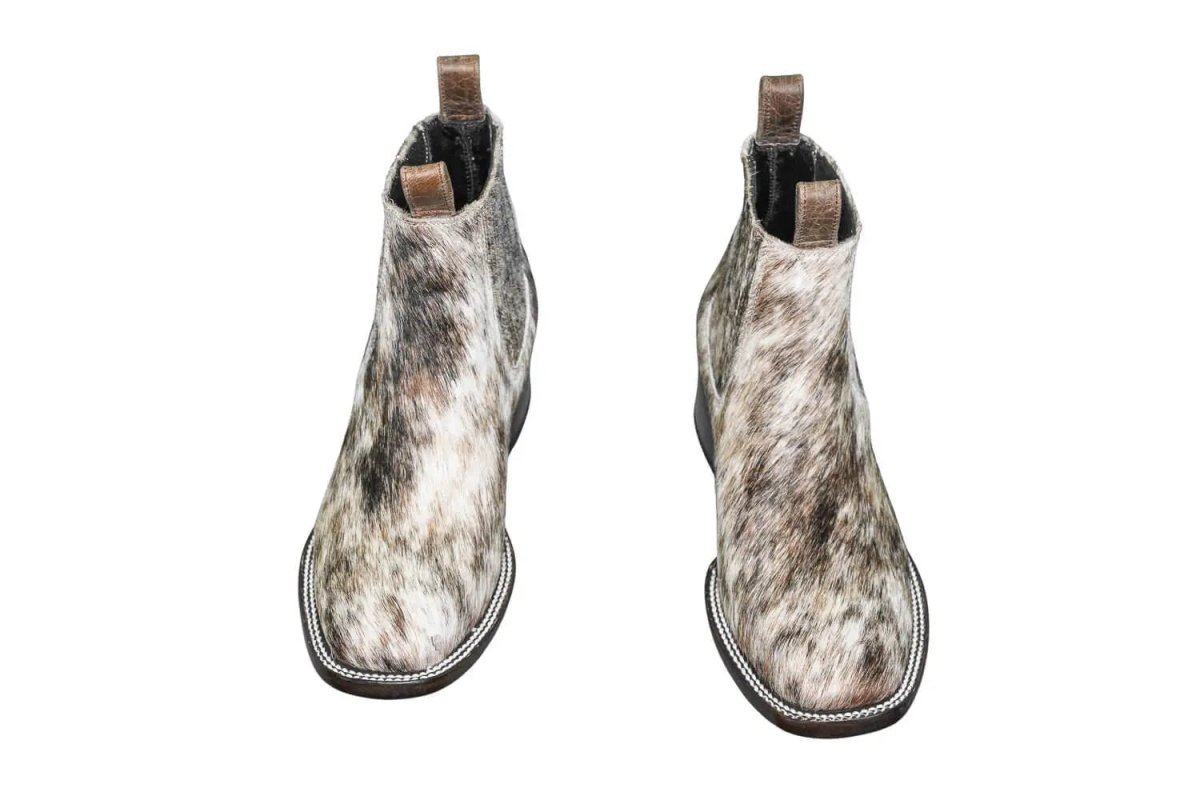 The Aurora Cowhide Boots – Size 7 Us by Stiefeld Boots – Don't Panic Shoes