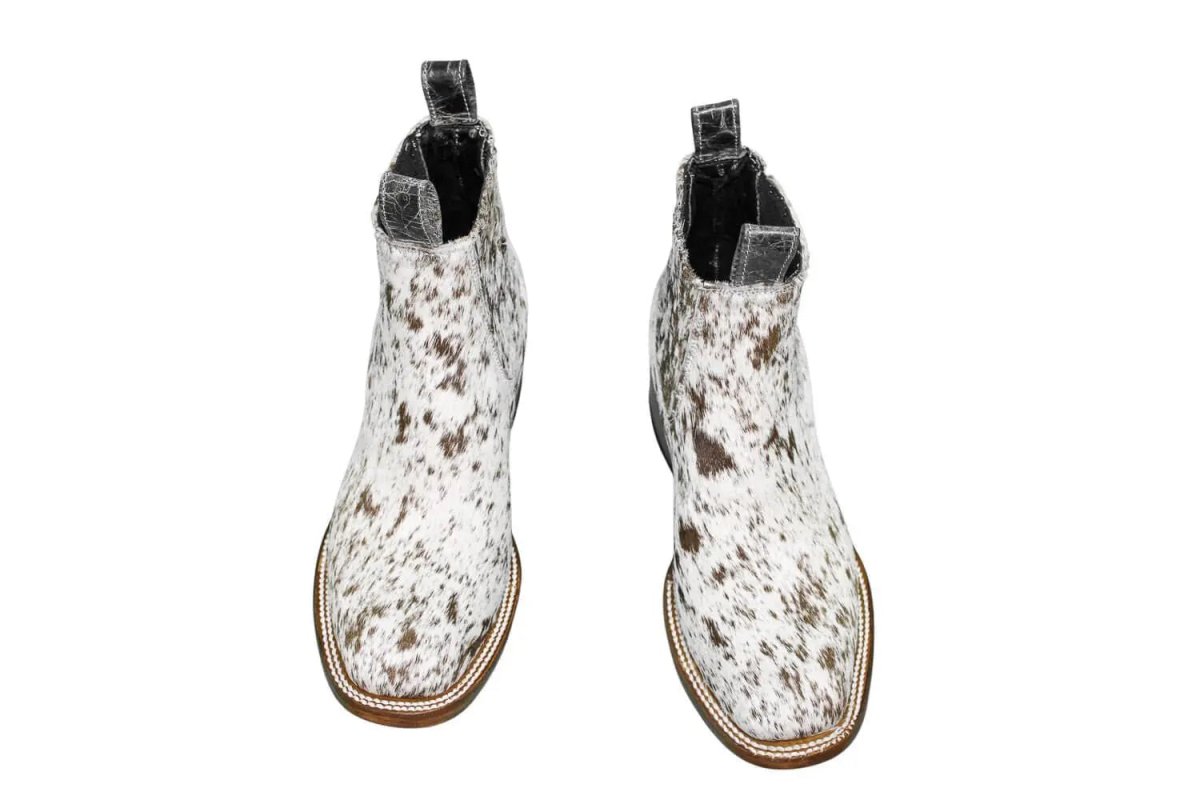 The Aurora Cowhide Boots – Size 7.5 Us by Stiefeld Boots – Don't Panic Shoes