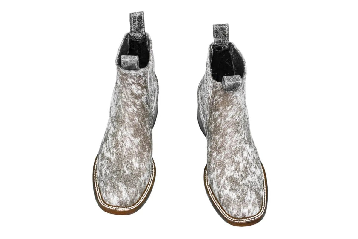 The Aurora Cowhide Boots – Size 7.5 Us by Stiefeld Boots – Don't Panic Shoes