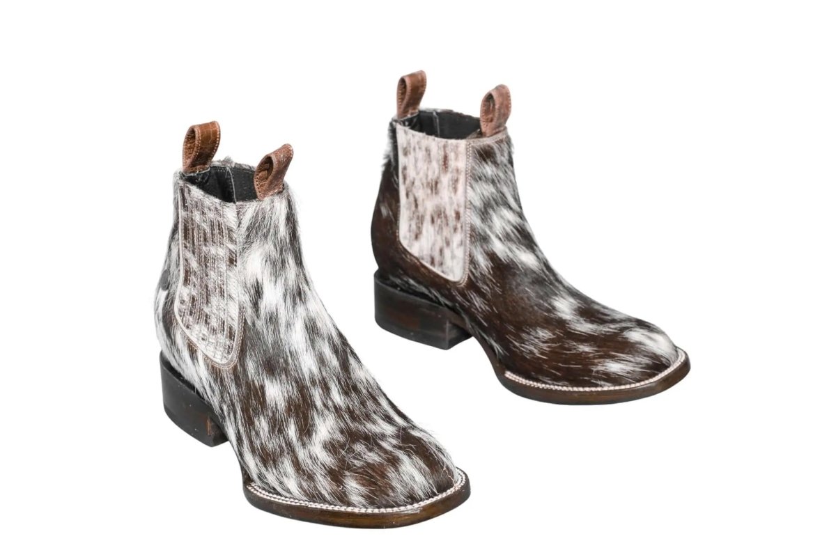 The Aurora Cowhide Boots – Size 8 Us by Stiefeld Boots – Don't Panic Shoes