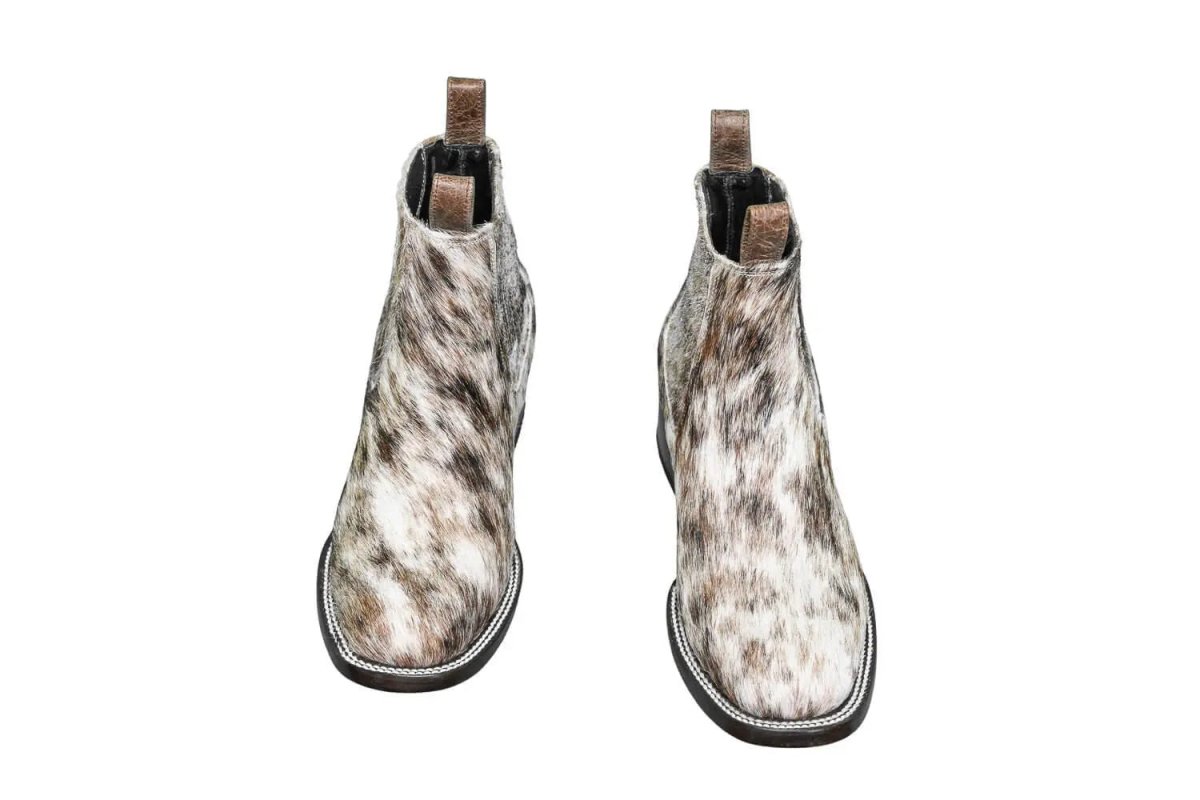 The Aurora Cowhide Boots – Size 8 Us by Stiefeld Boots – Don't Panic Shoes