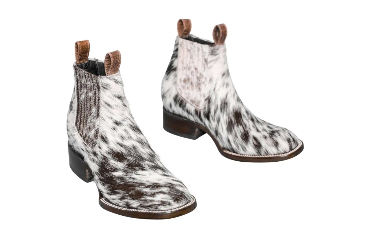 The Aurora Cowhide Boots – Size 8 Us by Stiefeld Boots – Don't Panic Shoes