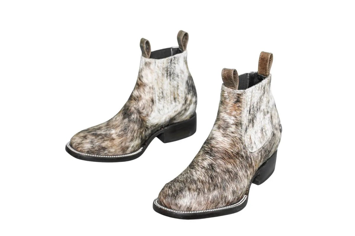 The Aurora Cowhide Boots – Size 8 Us by Stiefeld Boots – Don't Panic Shoes