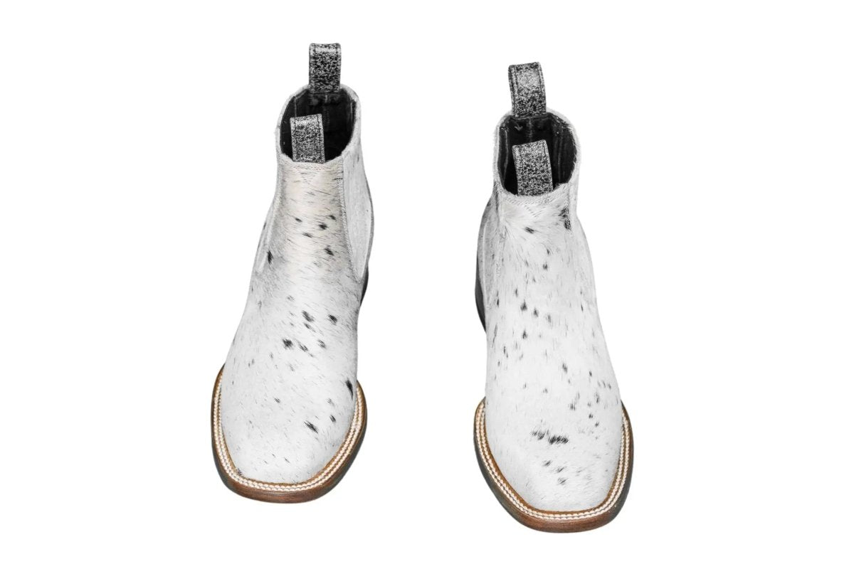 The Aurora Cowhide Boots – Size 8 Us by Stiefeld Boots – Don't Panic Shoes