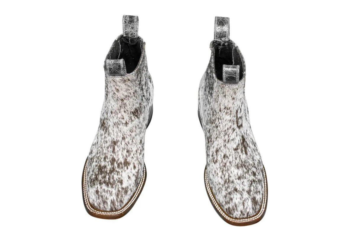 The Aurora Cowhide Boots – Size 8 Us by Stiefeld Boots – Don't Panic Shoes