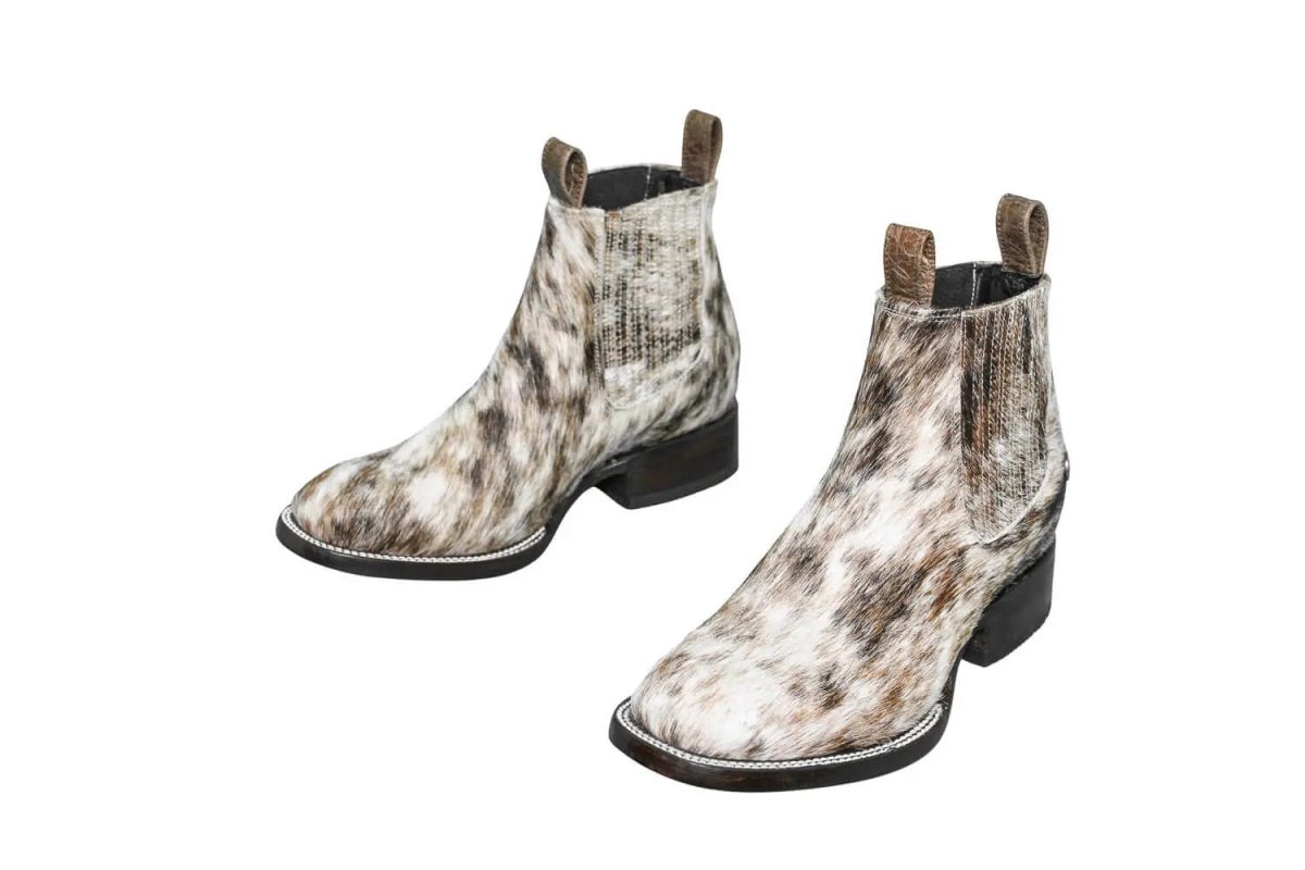 The Aurora Cowhide Boots – Size 8 Us by Stiefeld Boots – Don't Panic Shoes