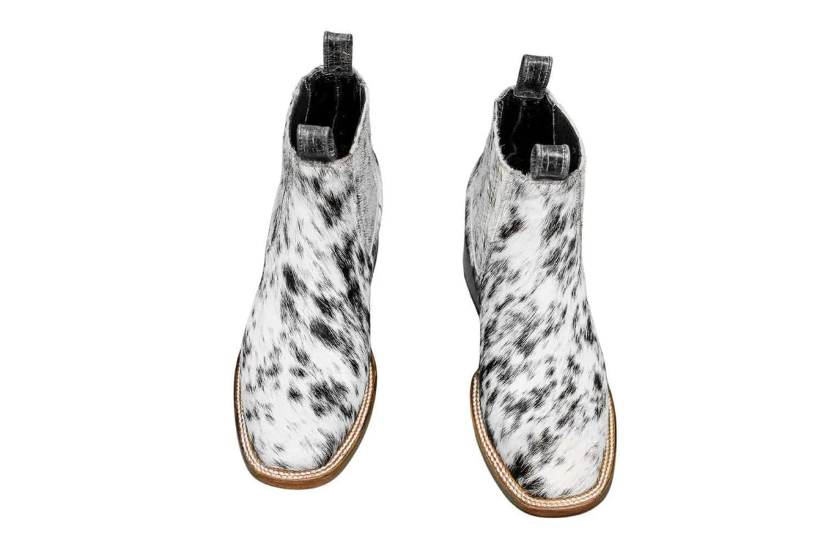 The Aurora Cowhide Boots – Size 8 Us by Stiefeld Boots – Don't Panic Shoes