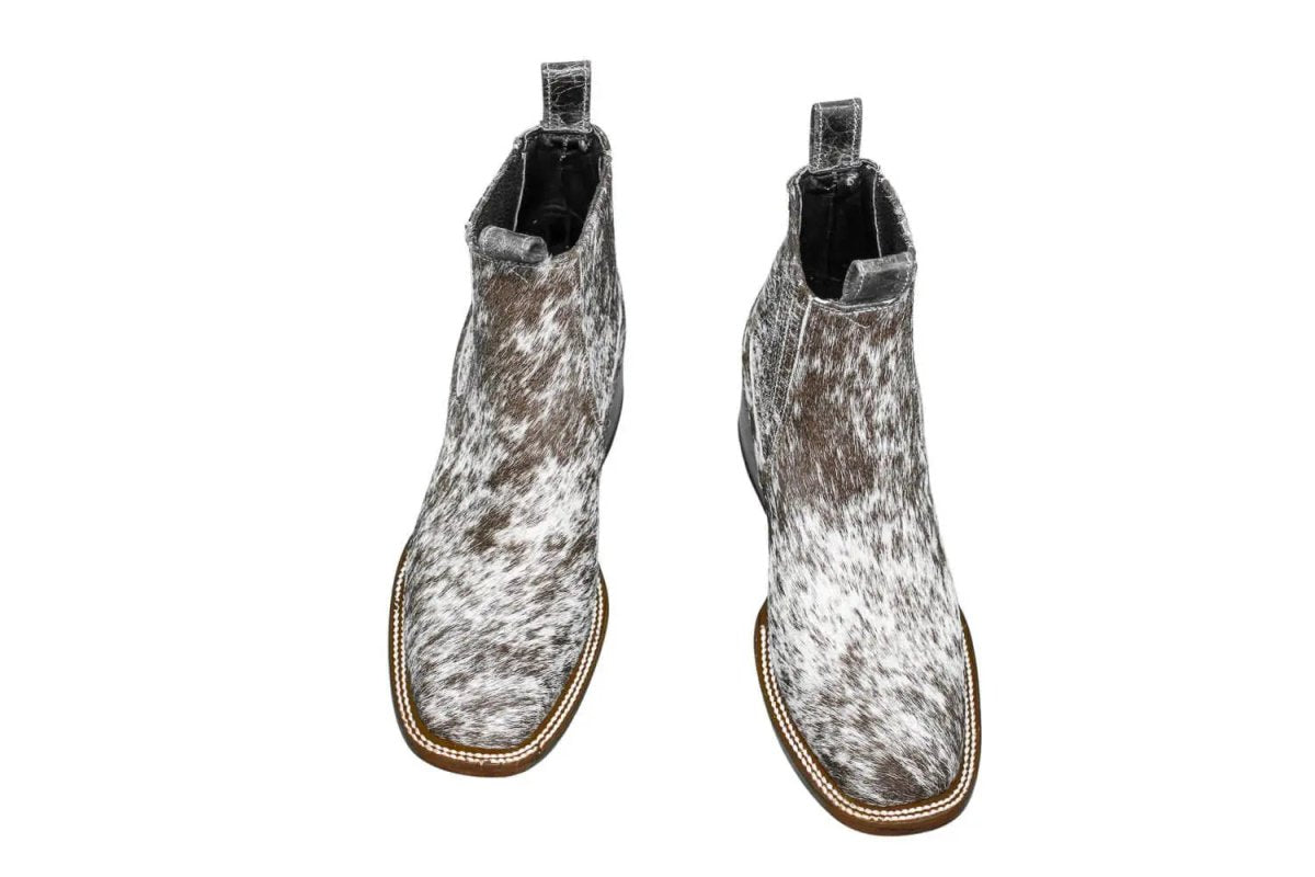 The Aurora Cowhide Boots – Size 8 Us by Stiefeld Boots – Don't Panic Shoes