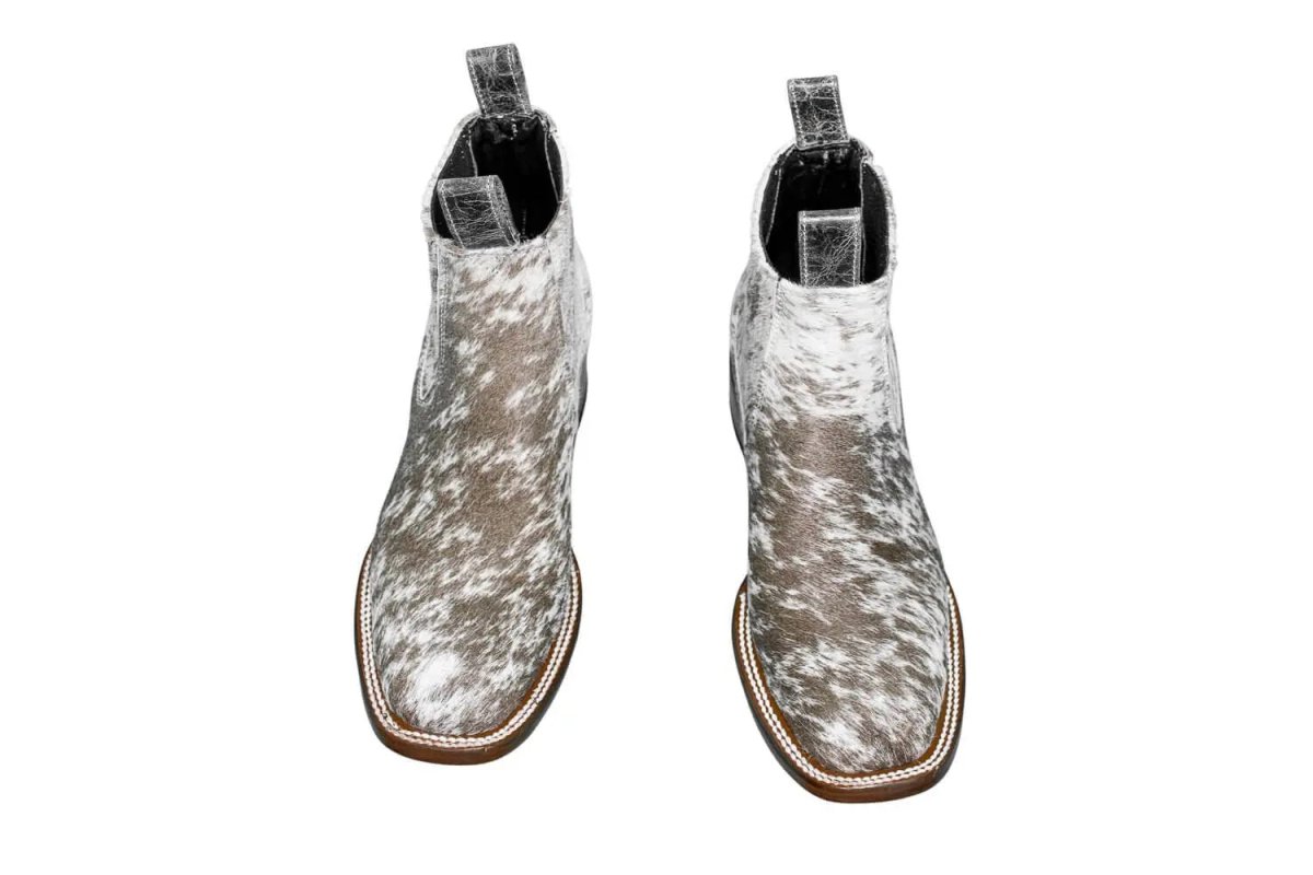 The Aurora Cowhide Boots – Size 8.5 Us by Stiefeld Boots – Don't Panic Shoes