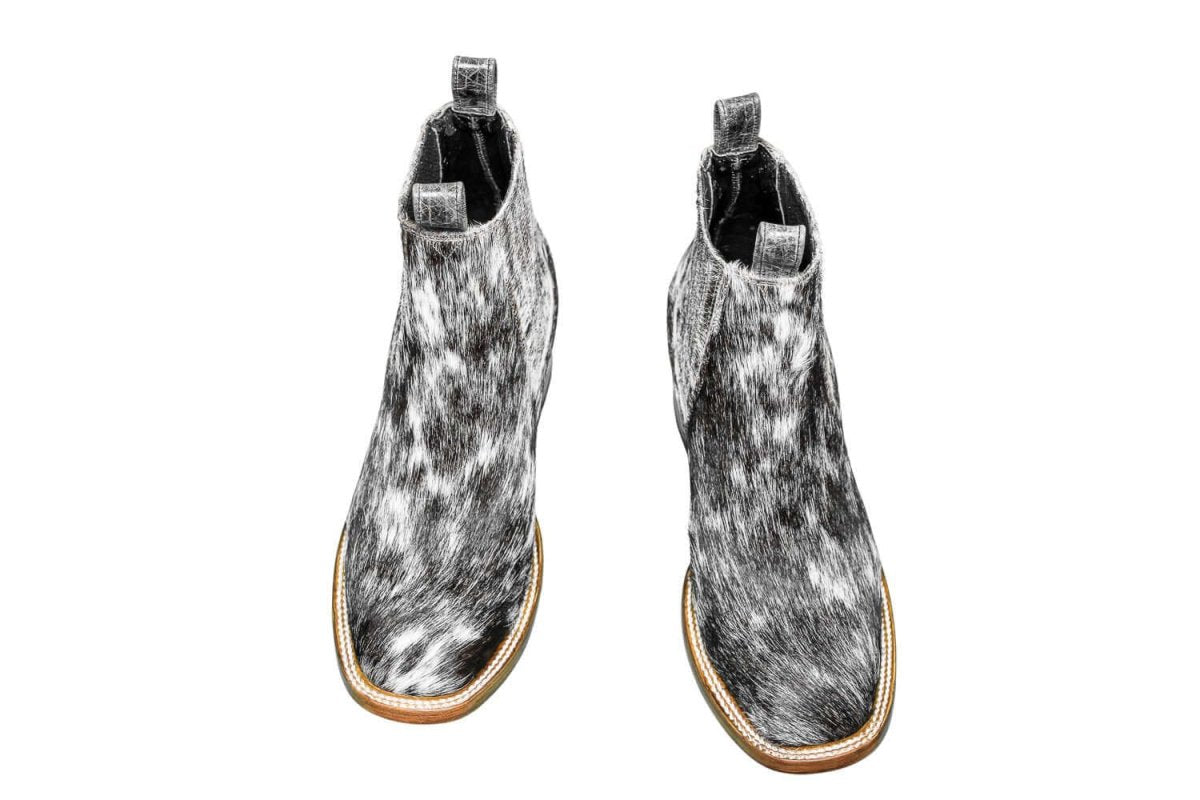 The Aurora Cowhide Boots – Size 8.5 Us by Stiefeld Boots – Don't Panic Shoes