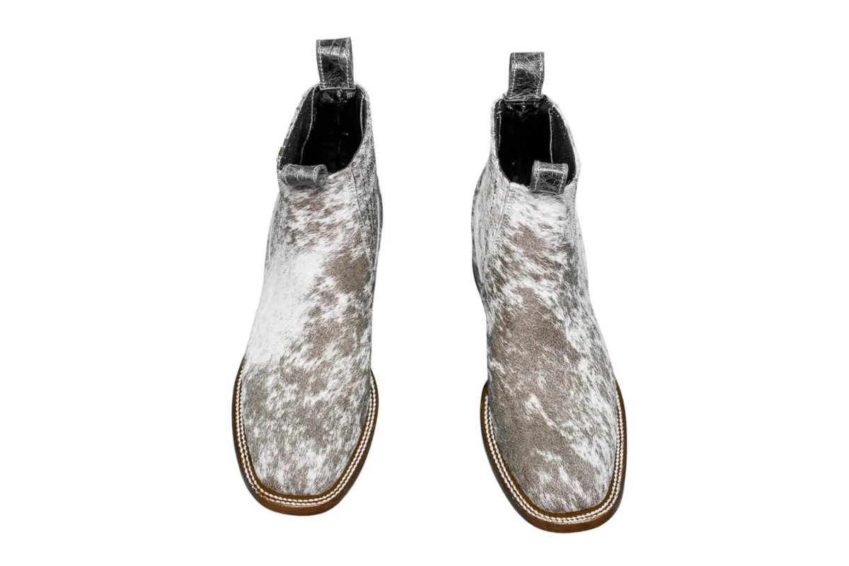 The Aurora Cowhide Boots – Size 8.5 Us by Stiefeld Boots – Don't Panic Shoes