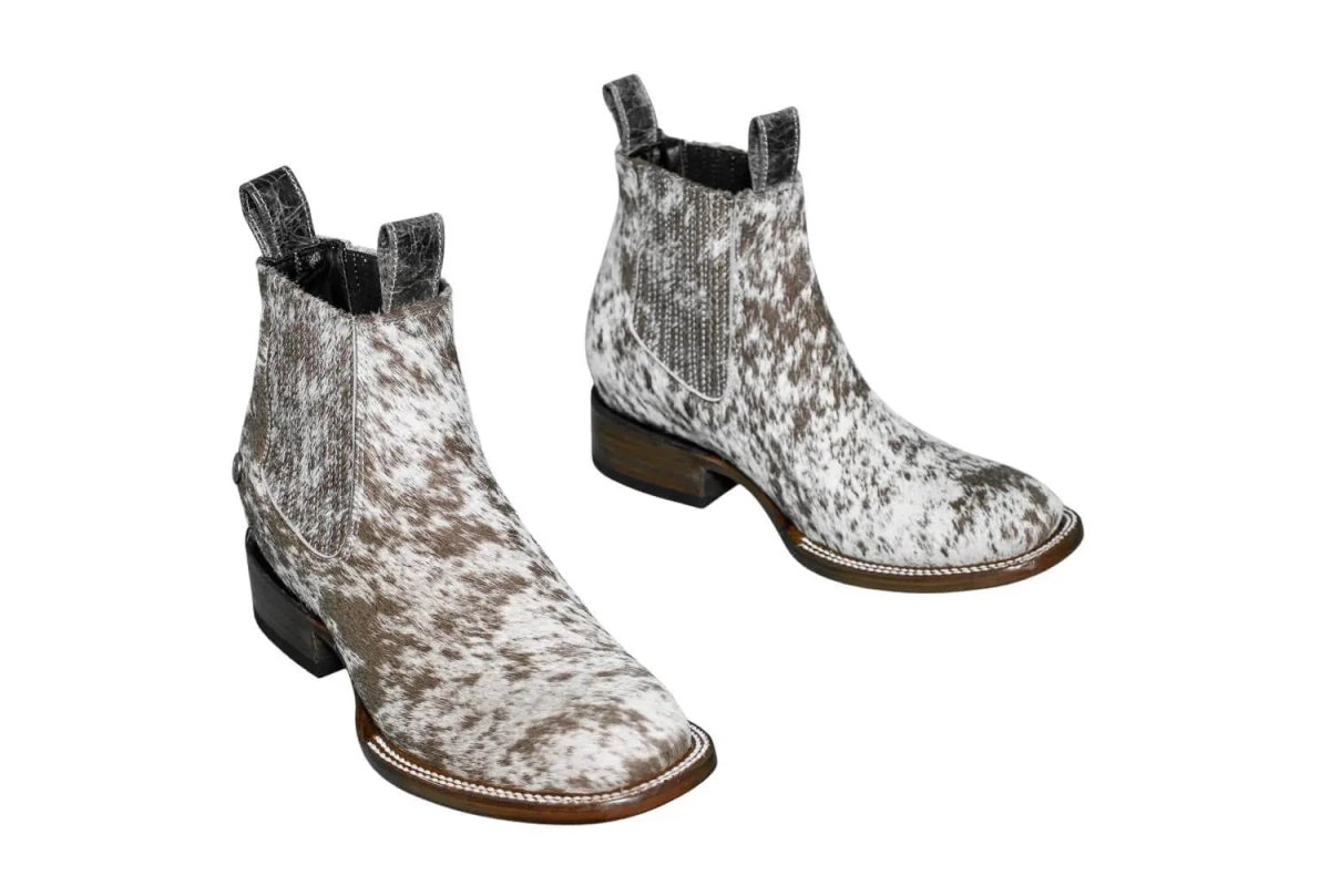 The Aurora Cowhide Boots – Size 8.5 Us by Stiefeld Boots – Don't Panic Shoes
