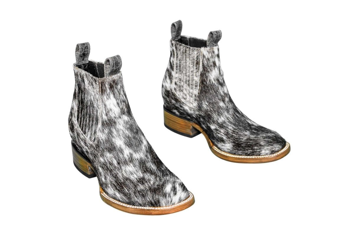 The Aurora Cowhide Boots – Size 8.5 Us by Stiefeld Boots – Don't Panic Shoes