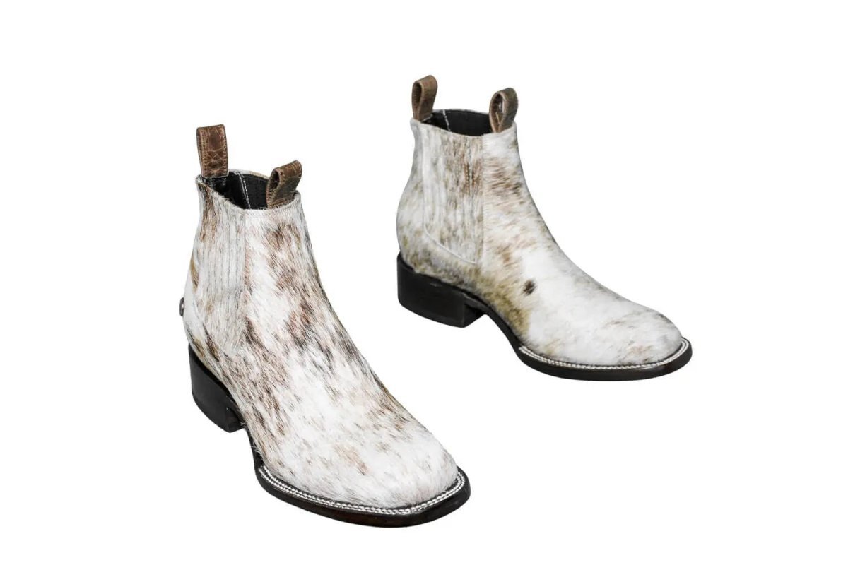 The Aurora Cowhide Boots – Size 8.5 Us by Stiefeld Boots – Don't Panic Shoes