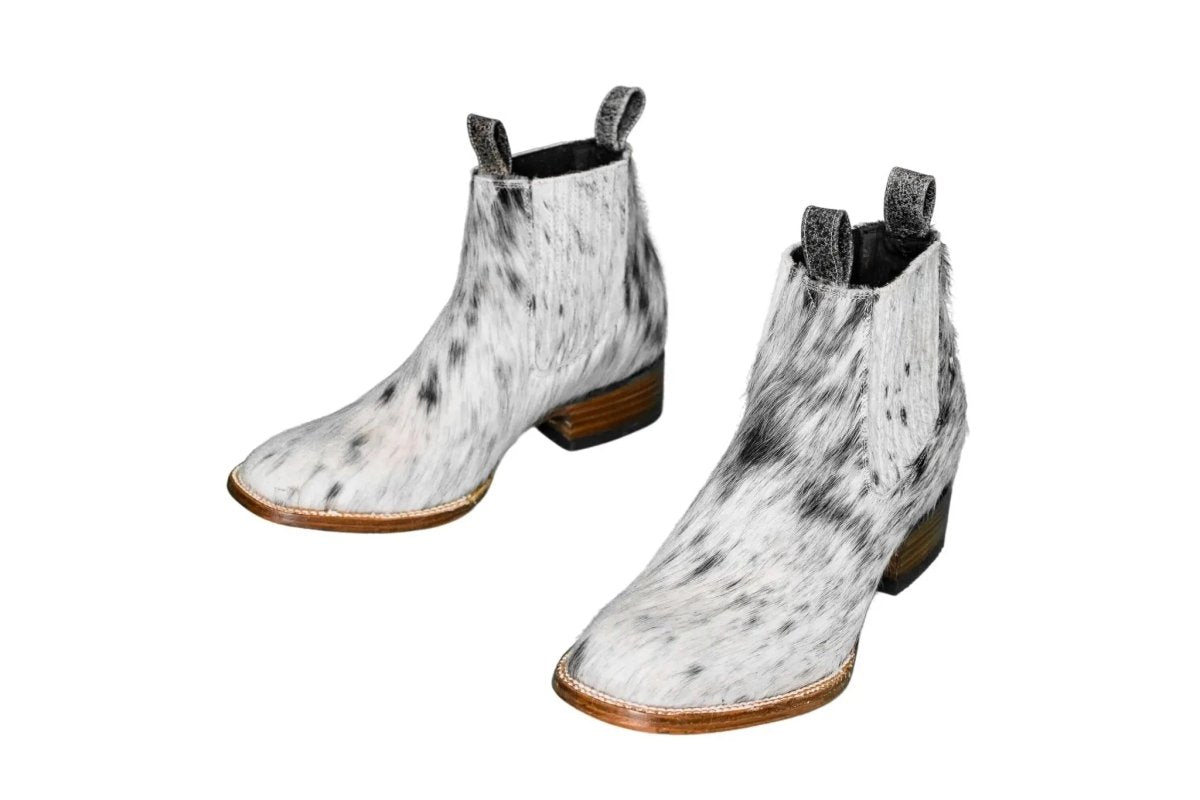 The Aurora Cowhide Boots – Size 9 Us by Stiefeld Boots – Don't Panic Shoes