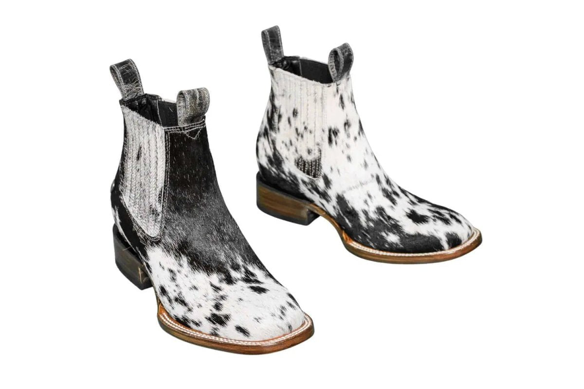 The Aurora Cowhide Boots – Size 9 Us by Stiefeld Boots – Don't Panic Shoes