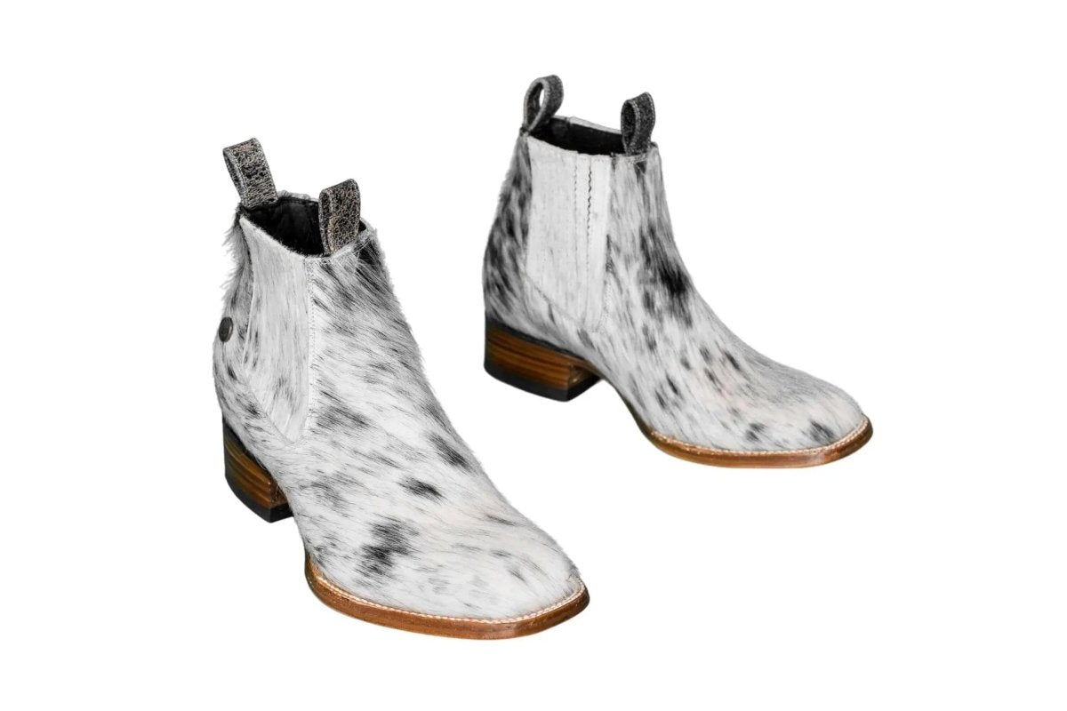 The Aurora Cowhide Boots – Size 9 Us by Stiefeld Boots – Don't Panic Shoes