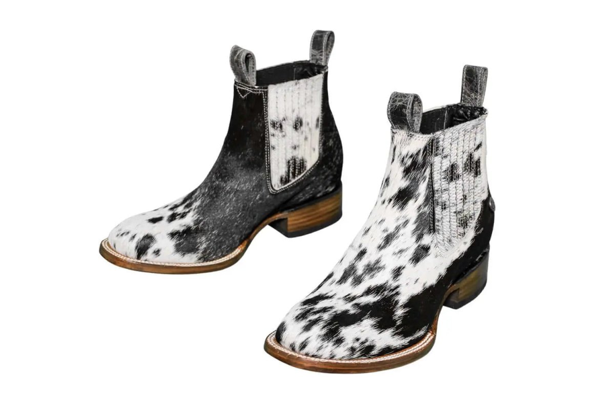 The Aurora Cowhide Boots – Size 9 Us by Stiefeld Boots – Don't Panic Shoes