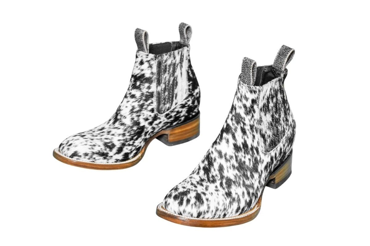 The Aurora Cowhide Boots – Size 9 Us by Stiefeld Boots – Don't Panic Shoes