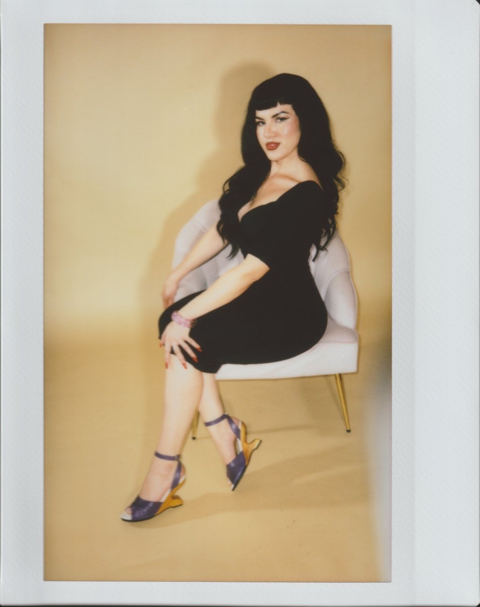 The Boom Boom Wedge - In Bang Bang Purple Shoes by Lucky Lou Shoes – Don't Panic Shoes