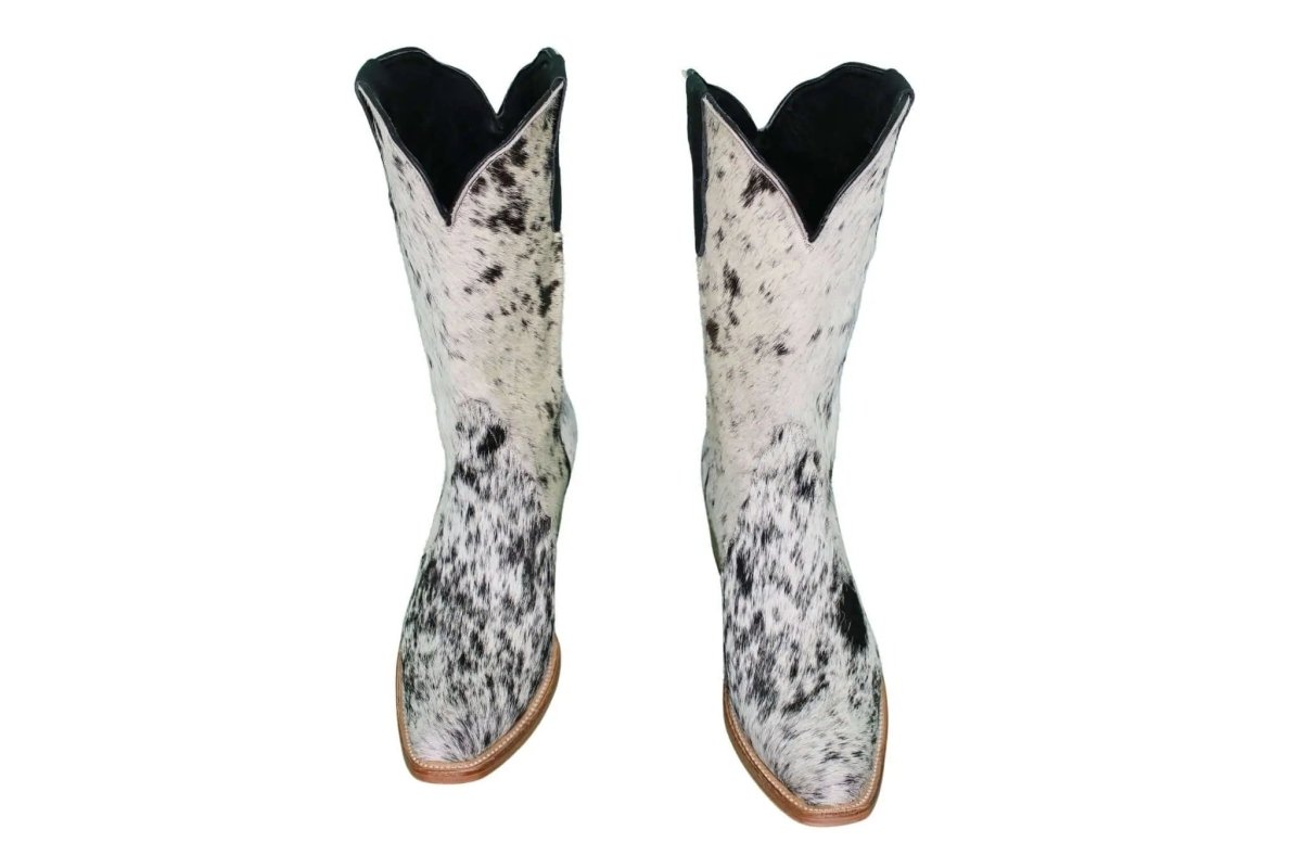 The Carmen Cowhide Boots – Size 10 by Stiefeld Boots – Don't Panic Shoes