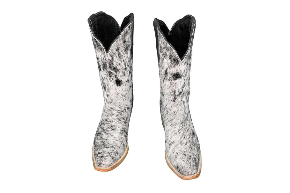 The Carmen Cowhide Boots – Size 7 by Stiefeld Boots – Don't Panic Shoes
