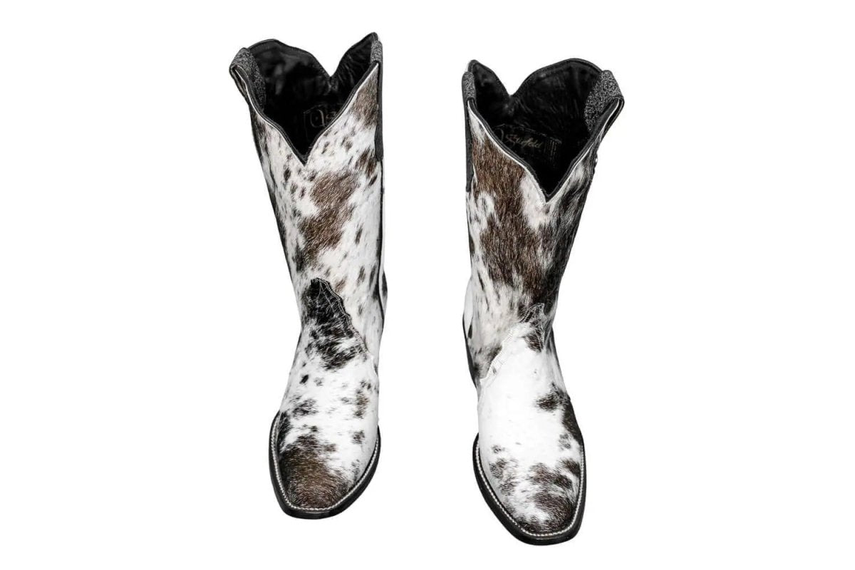 The Carmen Cowhide Boots – Size 7 by Stiefeld Boots – Don't Panic Shoes