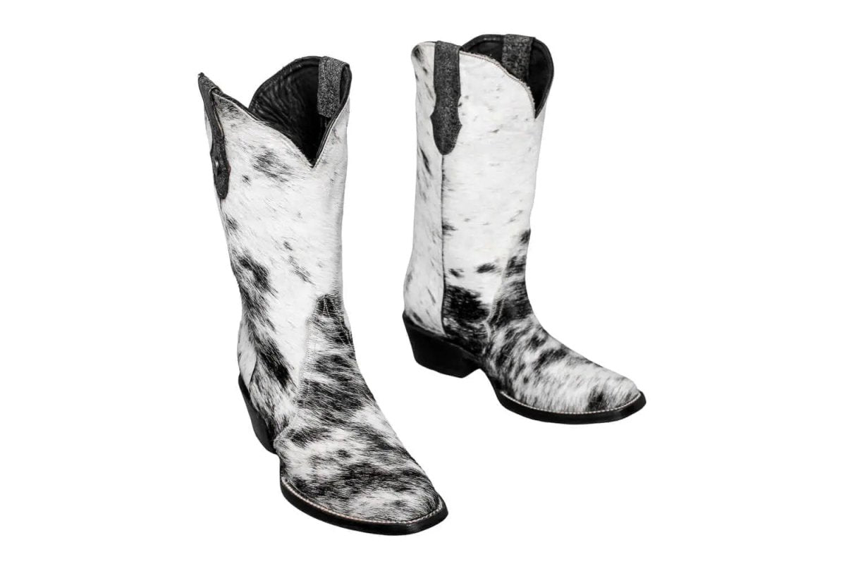 The Carmen Cowhide Boots – Size 7 by Stiefeld Boots – Don't Panic Shoes