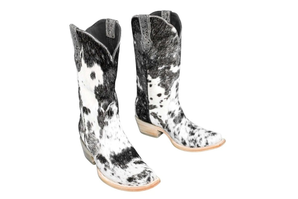 The Carmen Cowhide Boots – Size 8 by Stiefeld Boots – Don't Panic Shoes