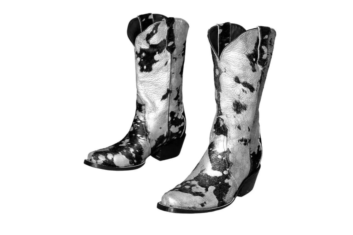 The Carmen Cowhide Boots – Size 8 by Stiefeld Boots – Don't Panic Shoes