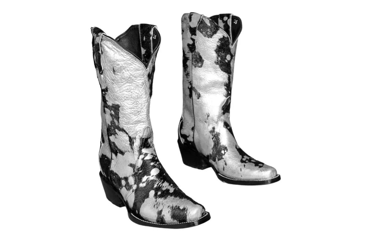 The Carmen Cowhide Boots – Size 8 by Stiefeld Boots – Don't Panic Shoes
