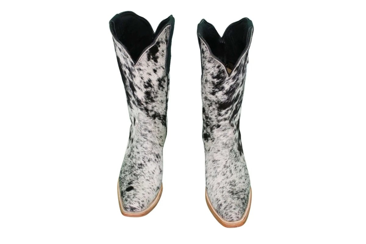 The Carmen Cowhide Boots – Size 8 by Stiefeld Boots – Don't Panic Shoes