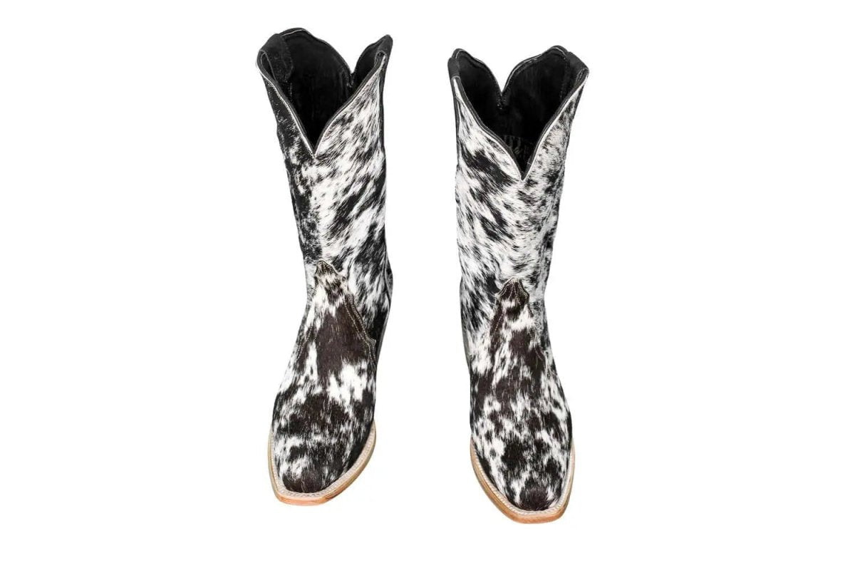 The Carmen Cowhide Boots – Size 8.5 by Stiefeld Boots – Don't Panic Shoes